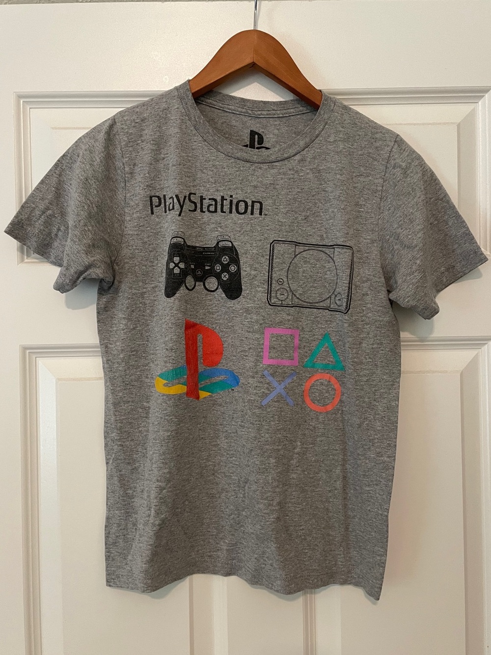 Sony Gray Graphic Logo T-Shirt